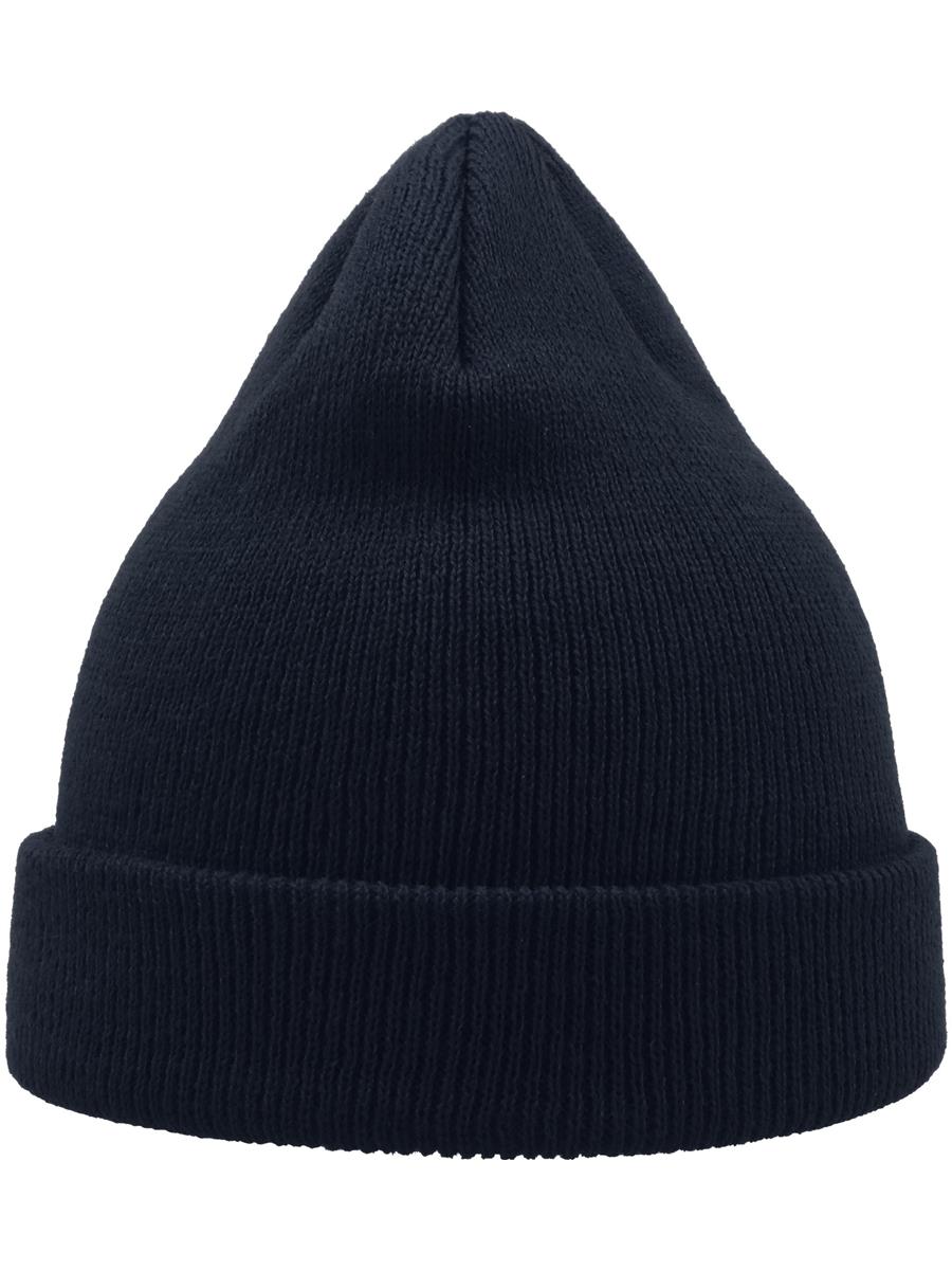 Atlantis Wind S Youth Recycled Beanie - Navy product image 2 for custom embroidery Atlantis Wind S Youth Recycled Beanie - Navy product image 2 for custom embroidery