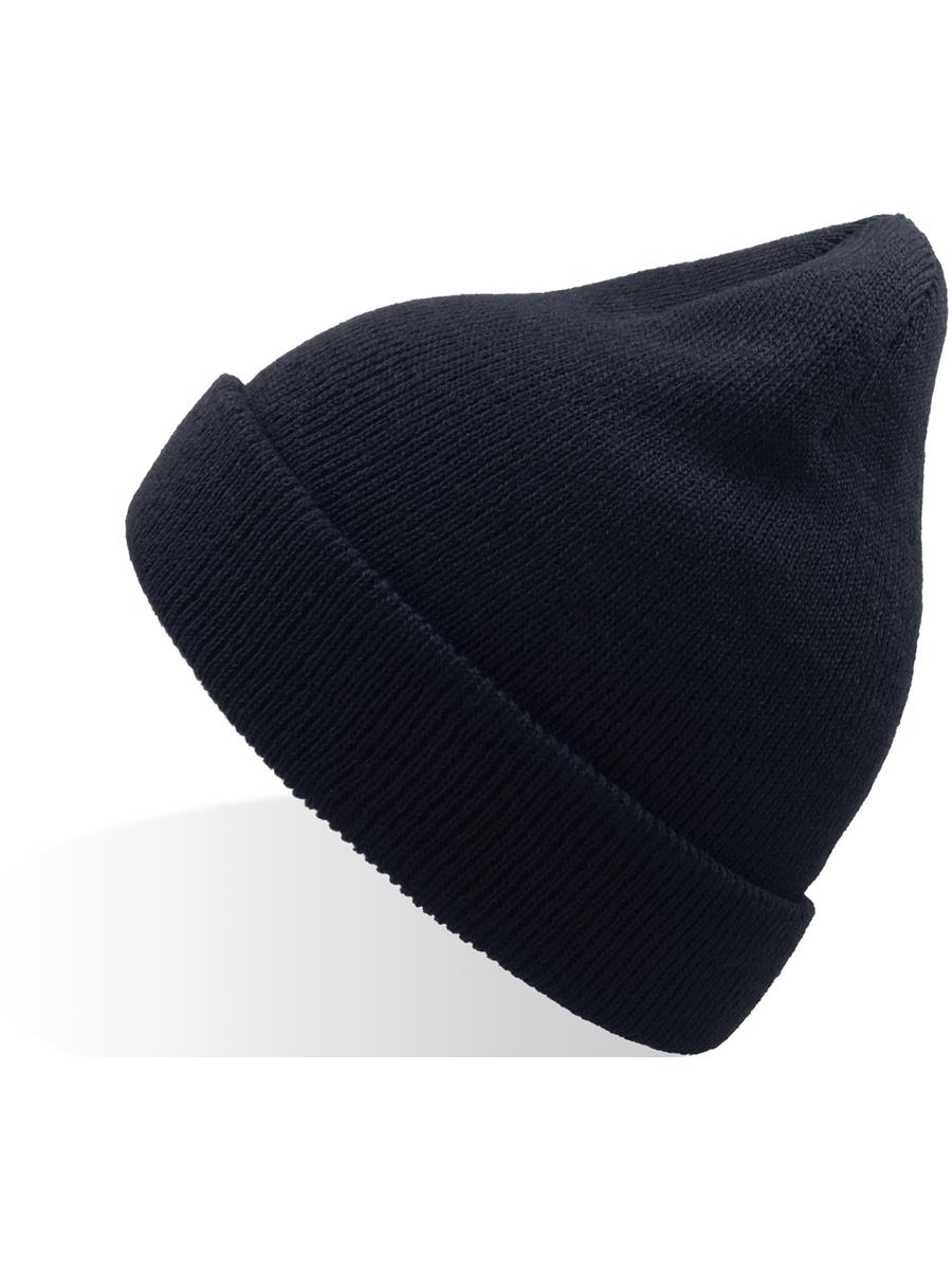 Atlantis Wind S Youth Recycled Beanie - Navy product image 3 for custom embroidery Atlantis Wind S Youth Recycled Beanie - Navy product image 3 for custom embroidery