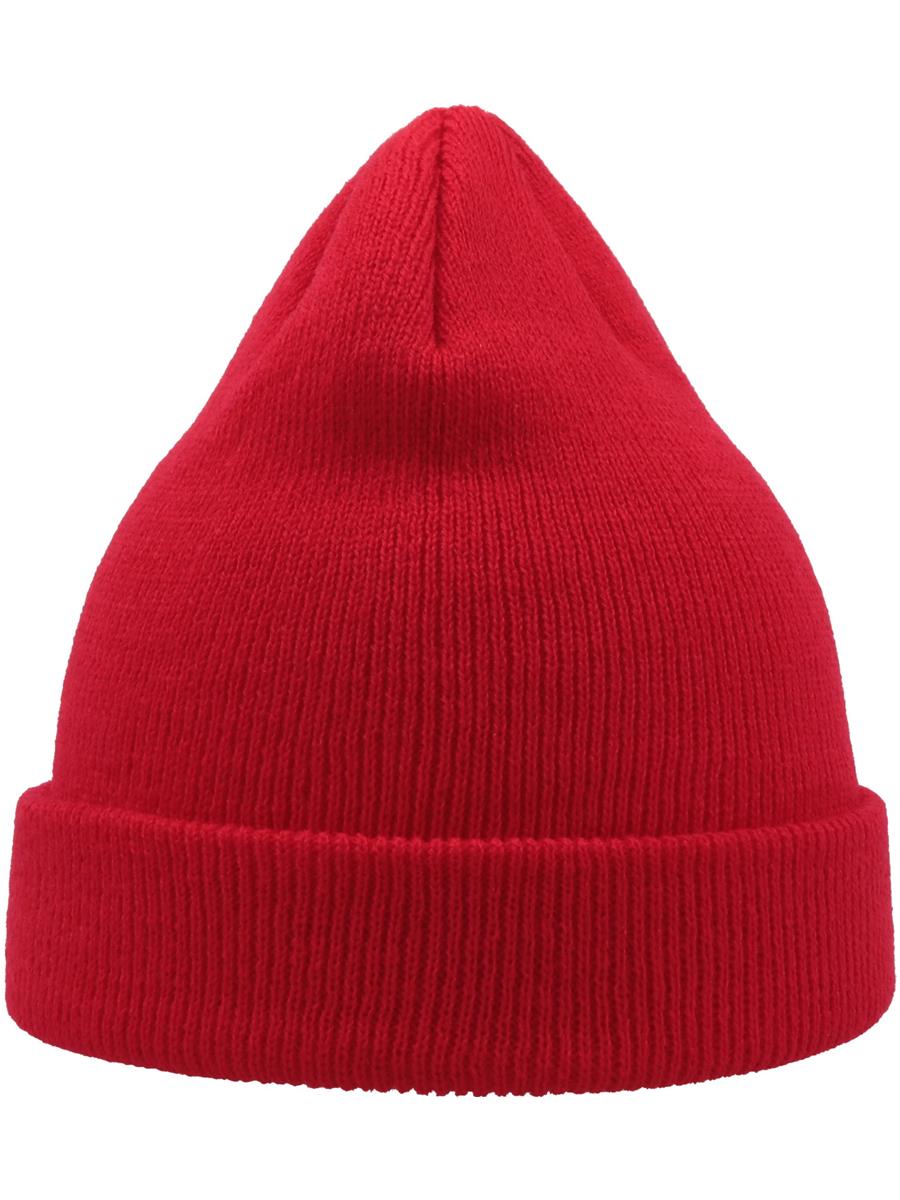 Atlantis Wind S Youth Recycled Beanie - Red product image 2 for custom embroidery Atlantis Wind S Youth Recycled Beanie - Red product image 2 for custom embroidery