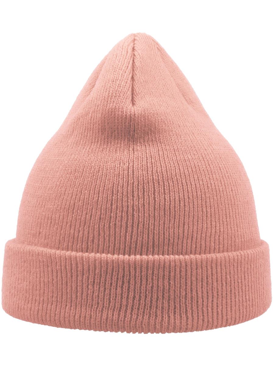Atlantis Wind S Youth Recycled Beanie - Pink product image 2 for custom embroidery Atlantis Wind S Youth Recycled Beanie - Pink product image 2 for custom embroidery