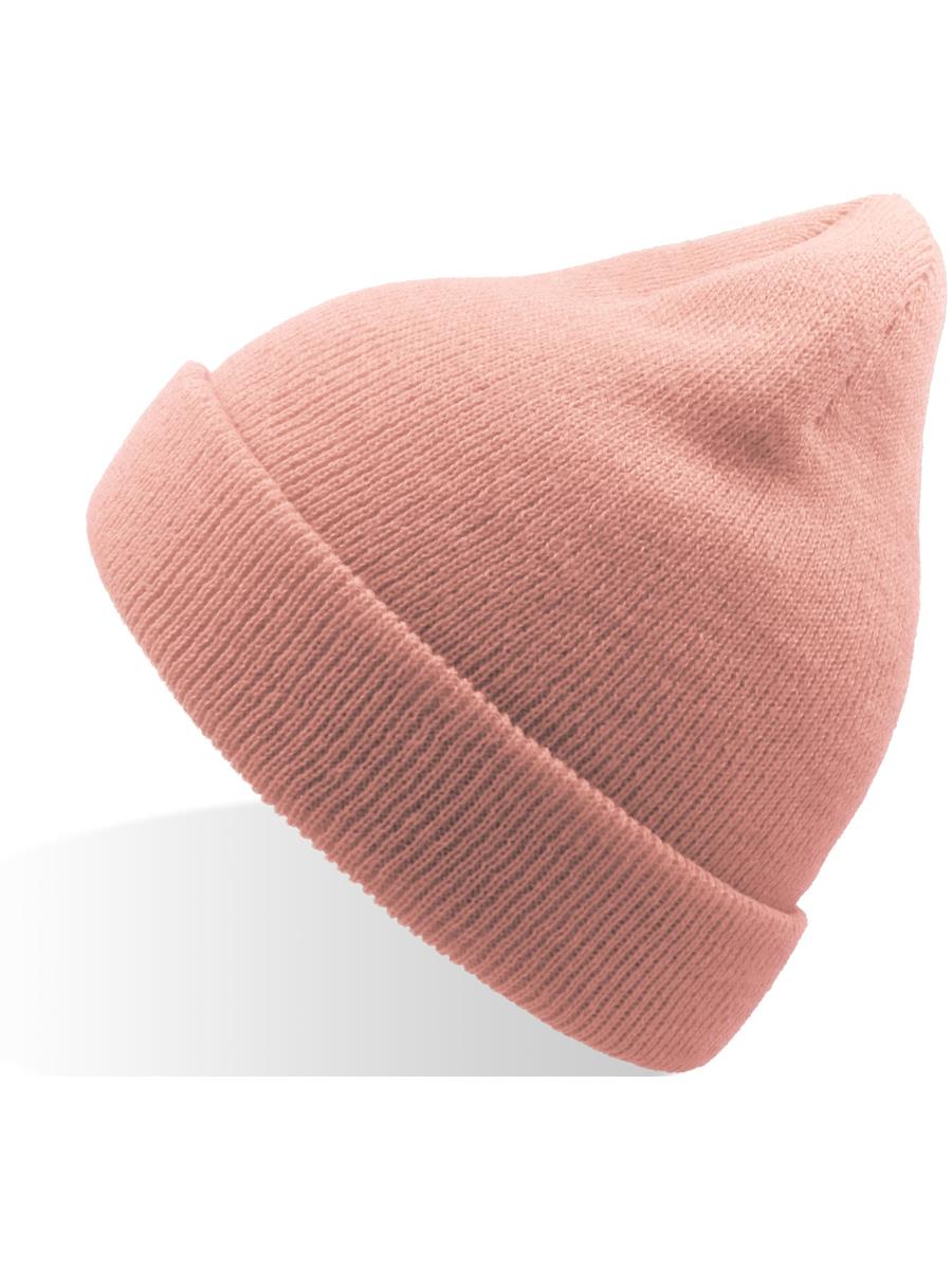 Atlantis Wind S Youth Recycled Beanie - Pink product image 3 for custom embroidery Atlantis Wind S Youth Recycled Beanie - Pink product image 3 for custom embroidery