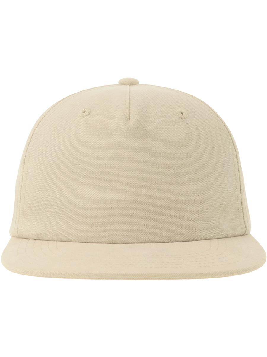 Atlantis Cruz Snapback 5 Panel Sustainable Cap - Khaki product image 2 for custom embroidery Atlantis Cruz Snapback 5 Panel Sustainable Cap - Khaki product image 2 for custom embroidery