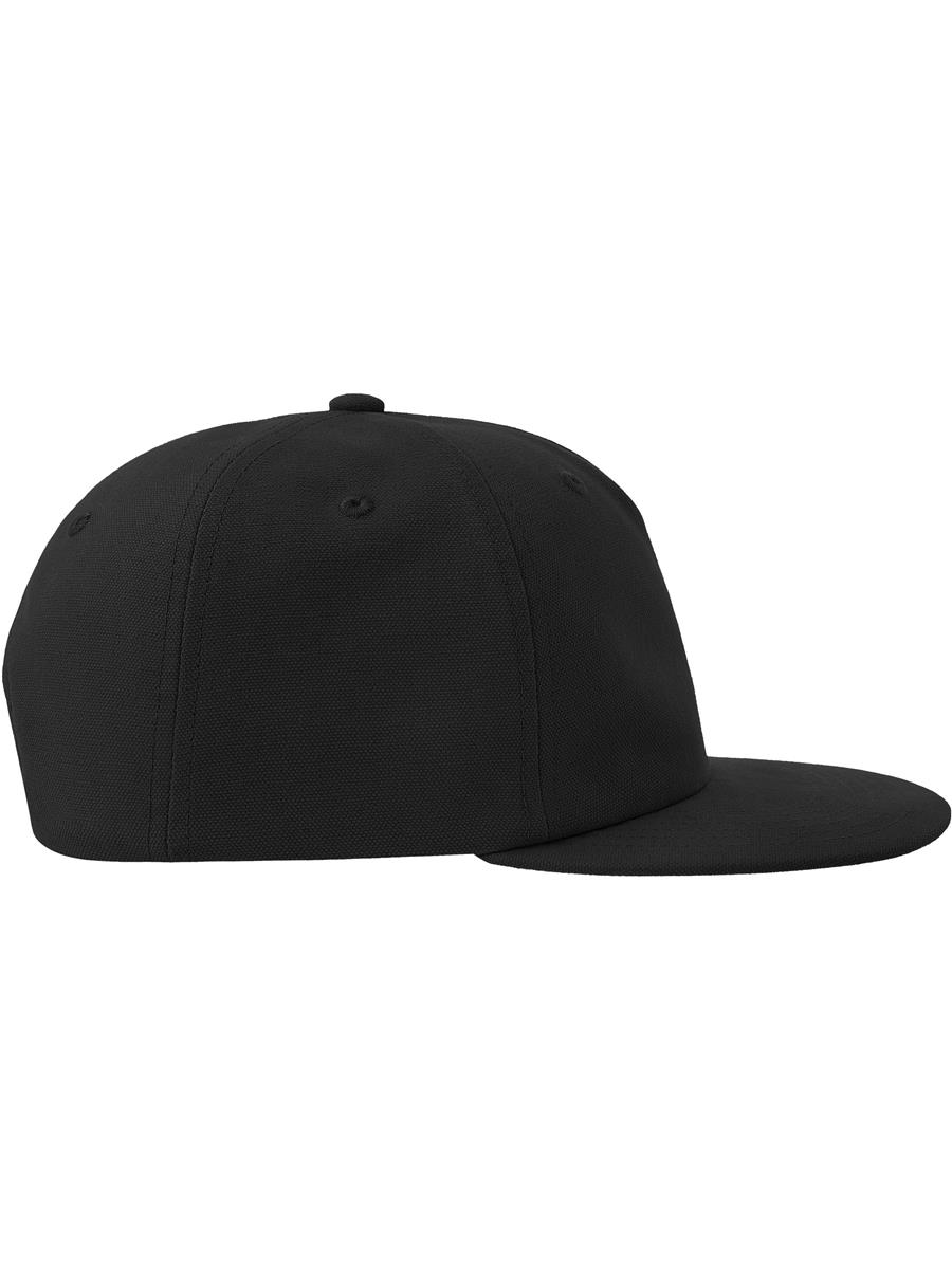 Atlantis Cruz Snapback 5 Panel Sustainable Cap - Black product image 4 for custom embroidery Atlantis Cruz Snapback 5 Panel Sustainable Cap - Black product image 4 for custom embroidery