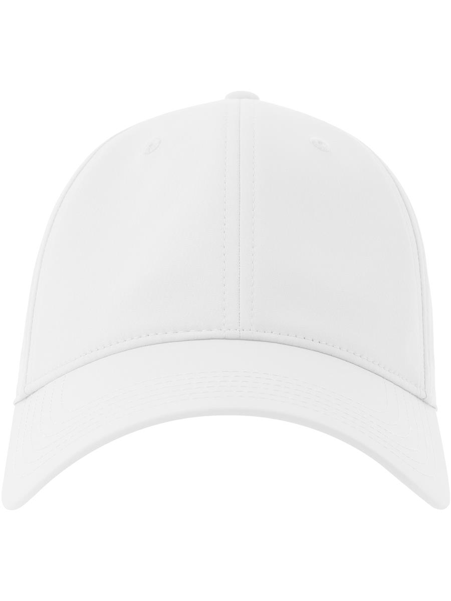 Atlantis Kai Fitted 6 Panel Sustainable Cap - White product image 2 for custom embroidery Atlantis Kai Fitted 6 Panel Sustainable Cap - White product image 2 for custom embroidery