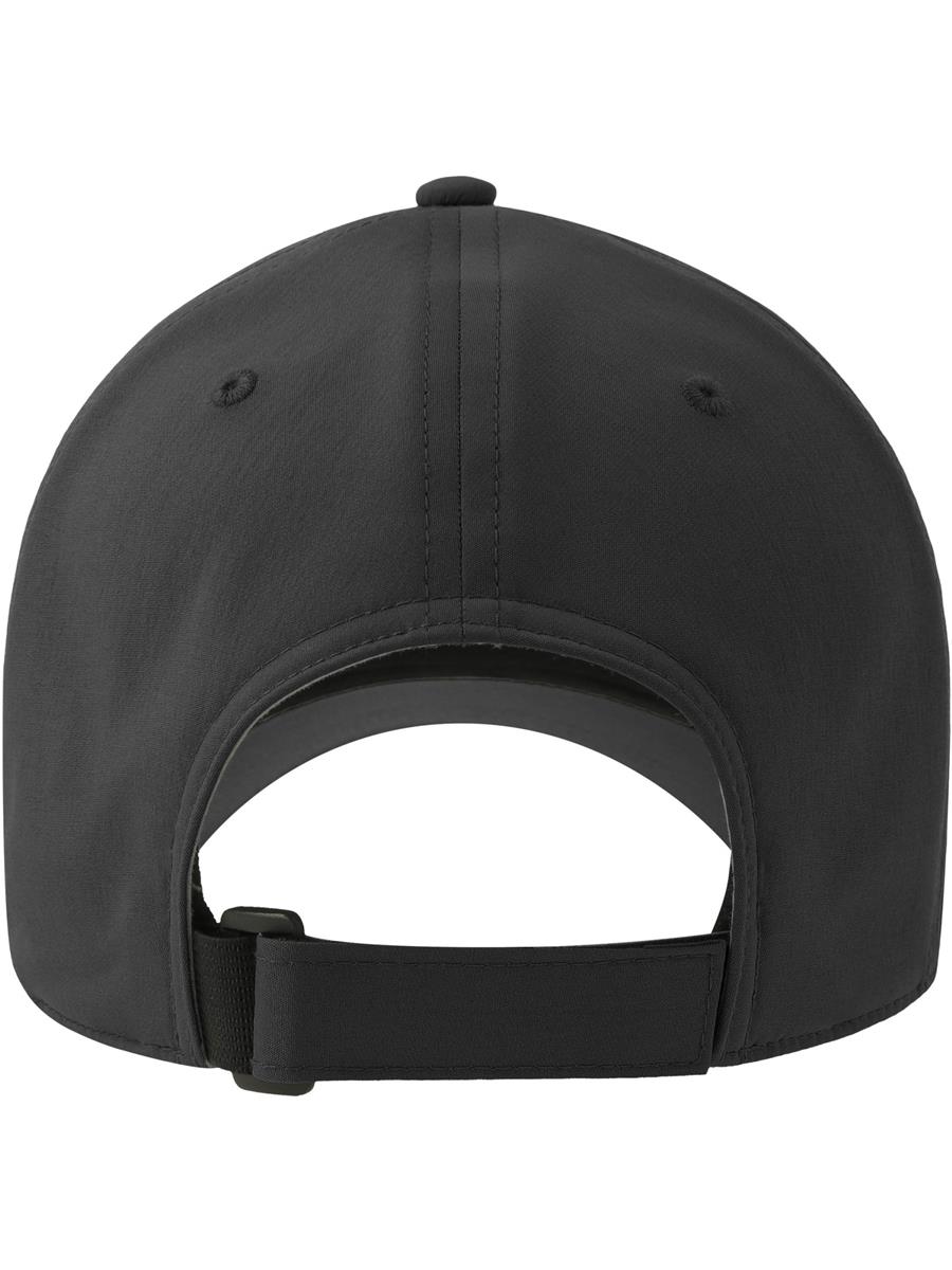 Atlantis Kai Fitted 6 Panel Sustainable Cap - Black product image 3 for custom embroidery Atlantis Kai Fitted 6 Panel Sustainable Cap - Black product image 3 for custom embroidery
