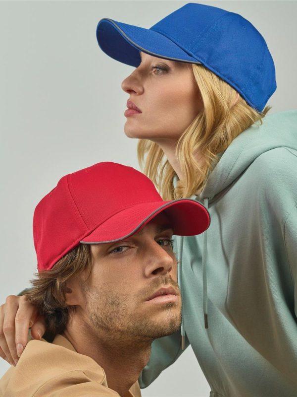 Atlantis Reflect 5 Panel Sustainable Cap - product image for custom embroidery