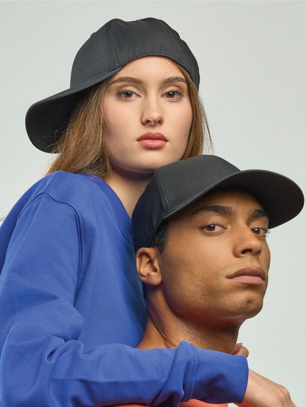 Atlantis Pitch Recycled Flexible Stretch 6 Panel Fitted Cap - product image for custom embroidery