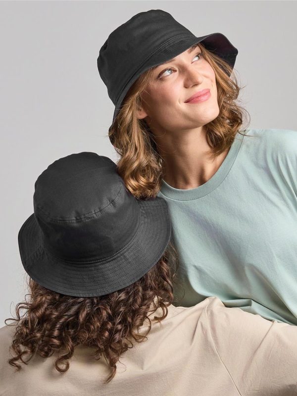 Atlantis Bucket Cotton S Unstructured Organic Bucket Hat - product image for custom embroidery