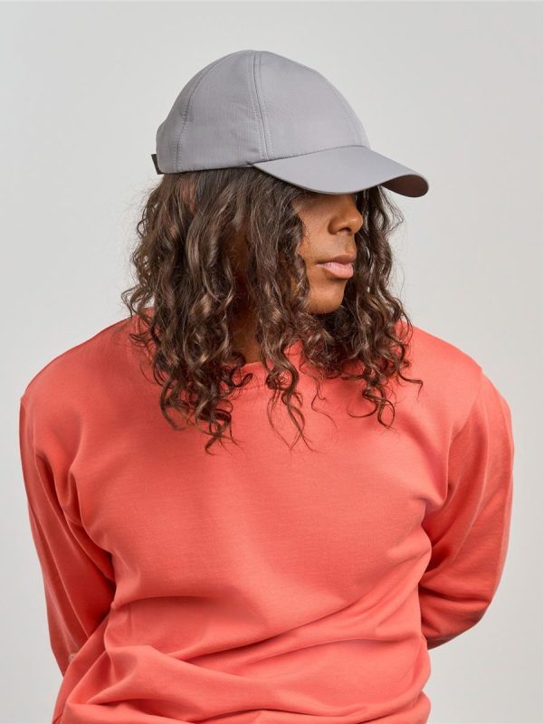 Atlantis Isar 6 Panel Unstructured Low Profile Mid Visor Jacquard Recycled Cap - product image for custom embroidery