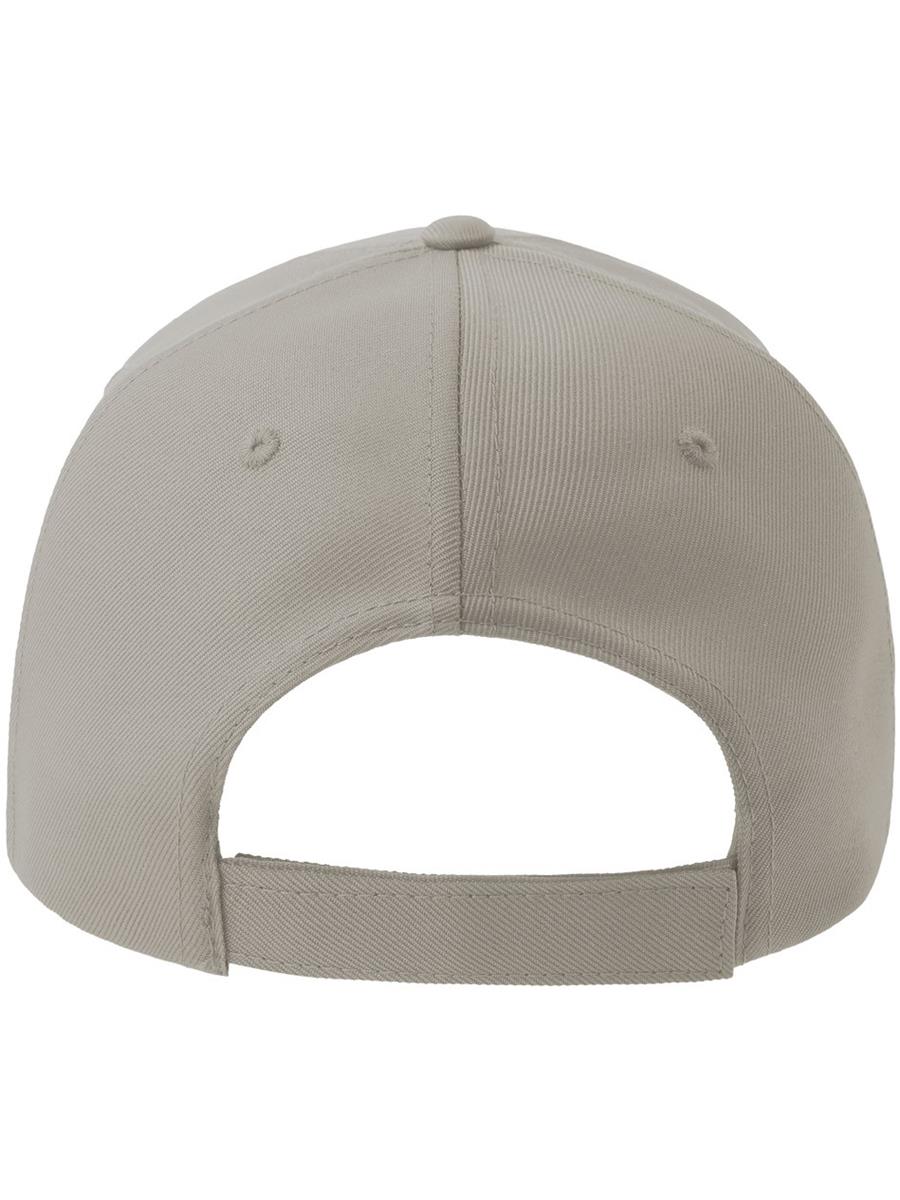 Atlantis Recy Five Piping 5 Panel Structured Mid Profile Curved Visor Recycled Cap - Grey/White product image 2 for custom embroidery Atlantis Recy Five Piping 5 Panel Structured Mid Profile Curved Visor Recycled Cap - Grey/White product image 2 for custom embroidery