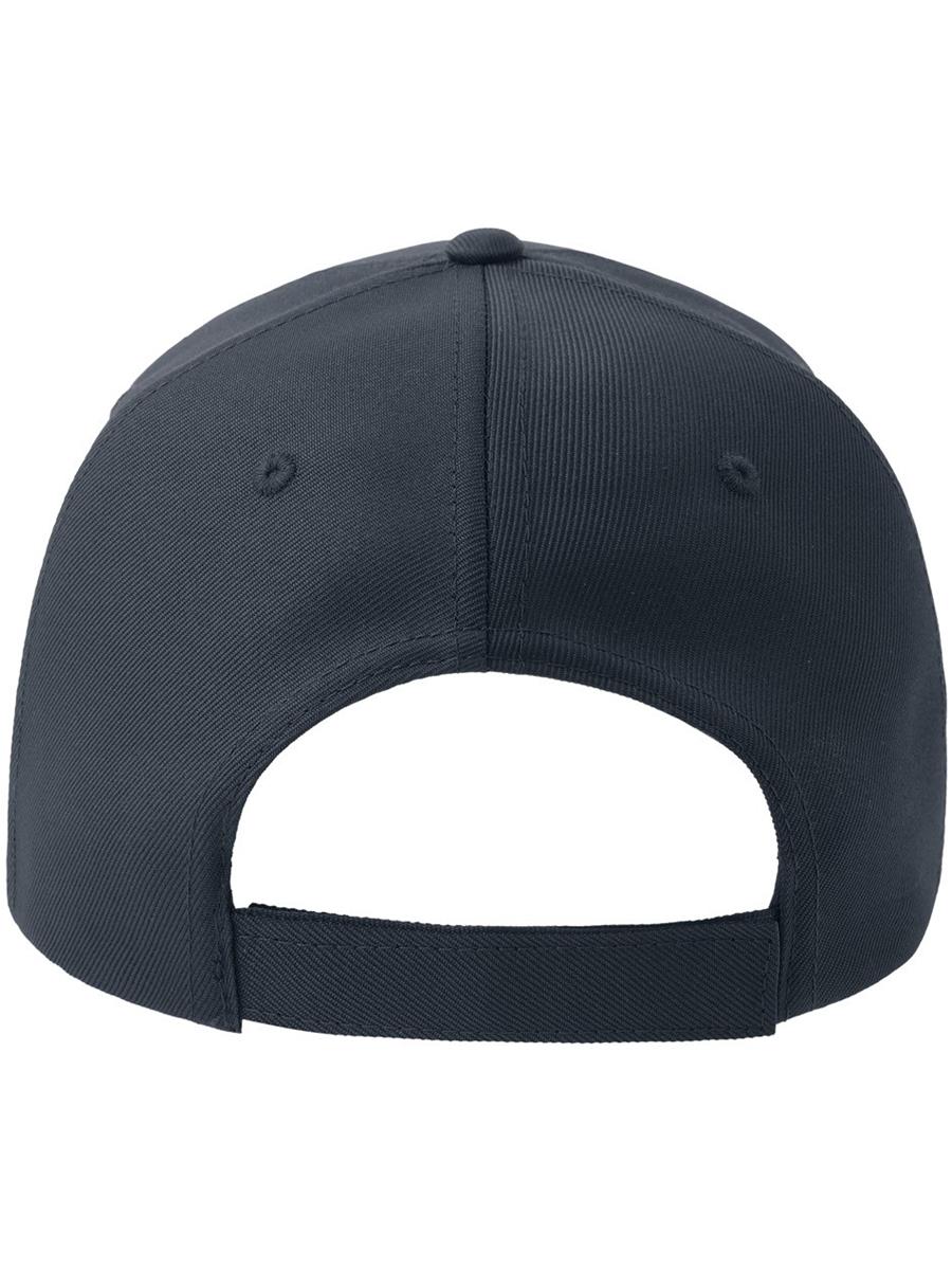 Atlantis Recy Five Piping 5 Panel Structured Mid Profile Curved Visor Recycled Cap - Navy/White product image 3 for custom embroidery Atlantis Recy Five Piping 5 Panel Structured Mid Profile Curved Visor Recycled Cap - Navy/White product image 3 for custom embroidery