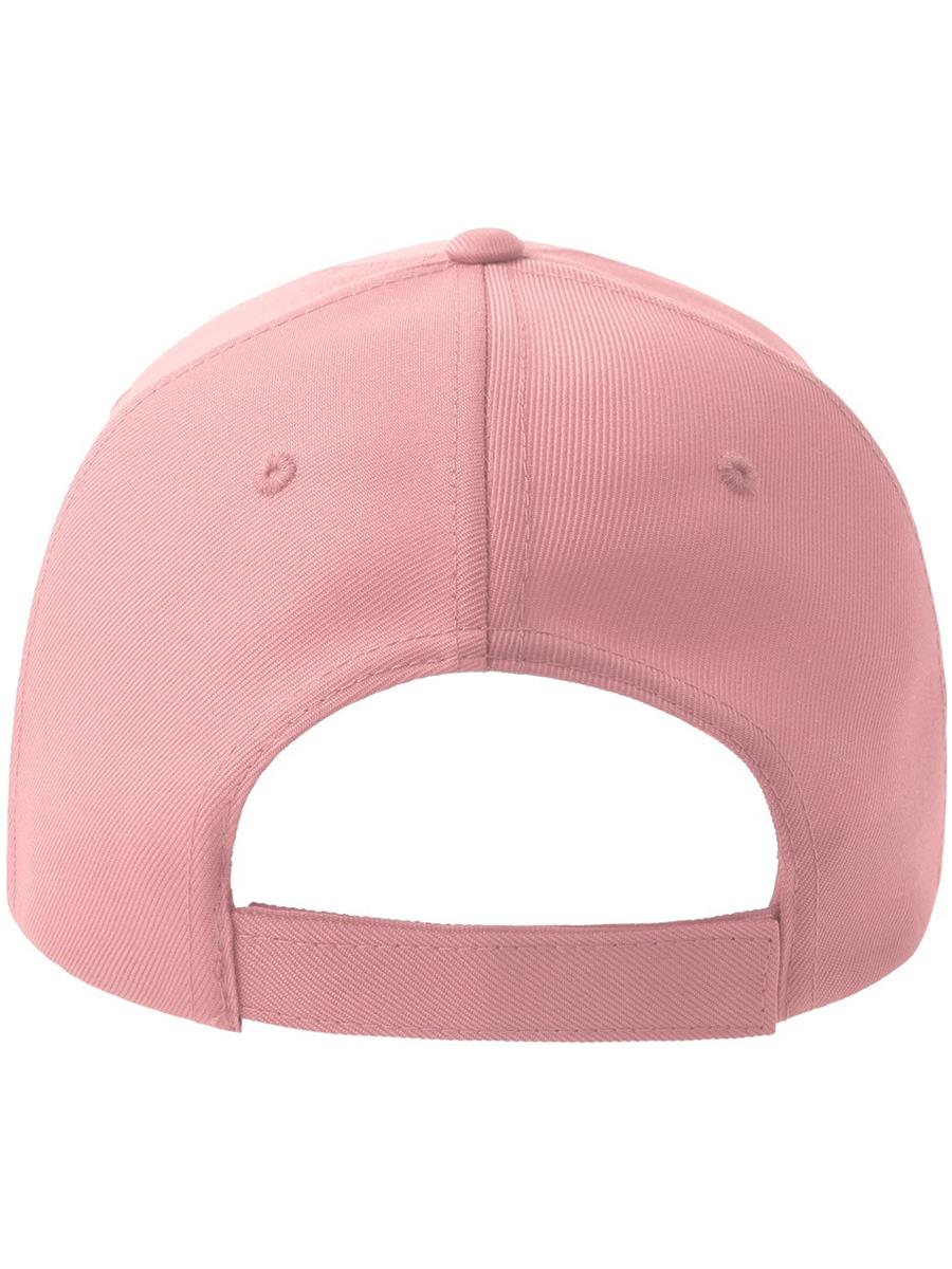 Atlantis Recy Five Piping 5 Panel Structured Mid Profile Curved Visor Recycled Cap - Pink/White product image 3 for custom embroidery Atlantis Recy Five Piping 5 Panel Structured Mid Profile Curved Visor Recycled Cap - Pink/White product image 3 for custom embroidery
