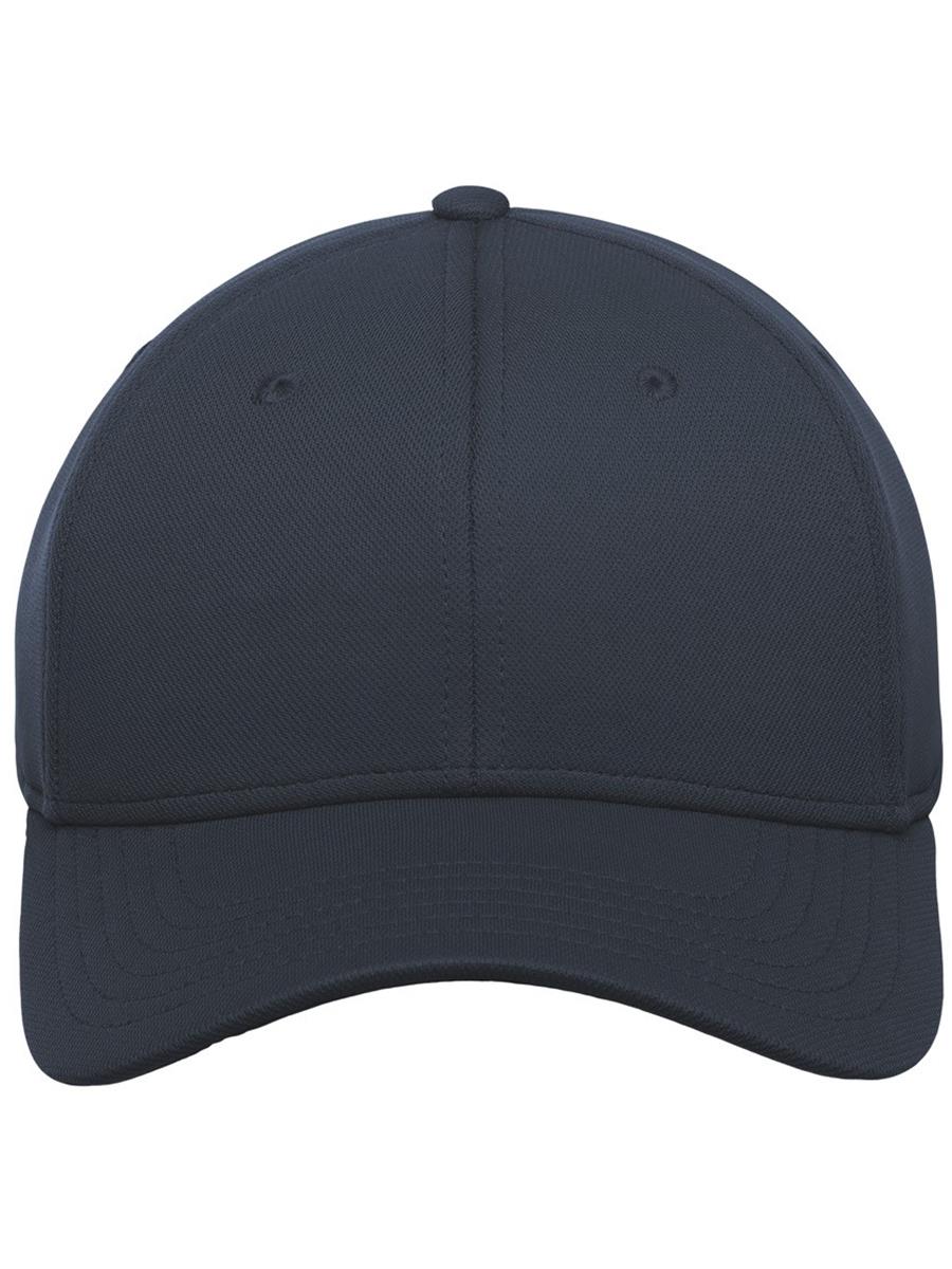 Atlantis Skye 6 Panel Structured Mid Profile Mid Visor Dope Dye Recycled Cap - Navy product image 2 for custom embroidery Atlantis Skye 6 Panel Structured Mid Profile Mid Visor Dope Dye Recycled Cap - Navy product image 2 for custom embroidery